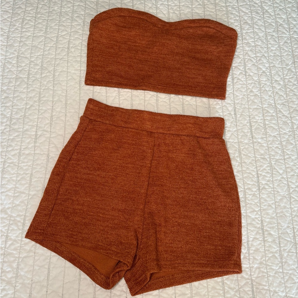 Knit two piece set